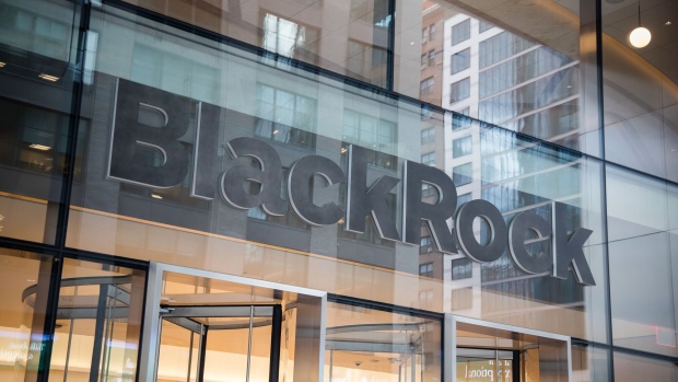 BlackRock headquarters at 50 Hudson Yards in New York, US, on Monday, May 1, 2023. BlackRock Inc.'s assets swelled to $9.09 trillion in the first quarter as depositors sought cover following the collapse of several US banks by pouring money into the firms cash-management funds. Photographer: Michael Nagle/Bloomberg