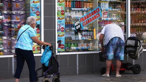Elderly pedestrians in the UK. Photographer: Hollie Adams/Bloomberg