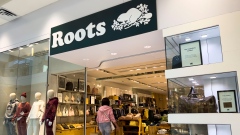 A ROOTS clothing store