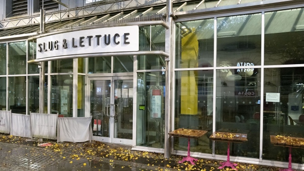 A Slug & Lettuce bar in Cardiff, one of the venues owned by Stonegate Group. Photographer: Matthew Horwood/Getty Images