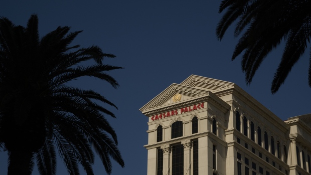Caesars Palace hotel and casino in Las Vegas, Nevada, US, on Friday, July 28, 2023. Caesars Entertainment Inc. is scheduled to release earnings figures on August 1.