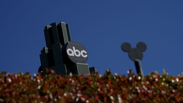 The ABC building at Walt Disney Studios in Burbank, California. Photographer: Eric Thayer/Bloomberg