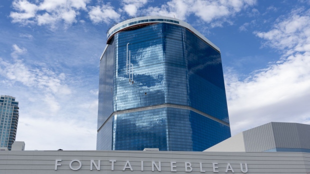The Fontainebleau Las Vegas hotel and casino Photographer: Kyle Grillot/Bloomberg