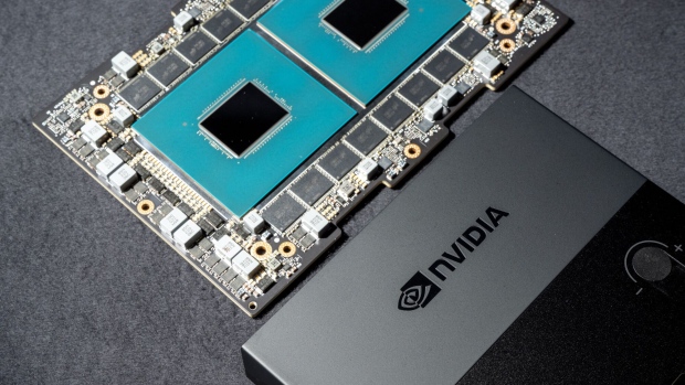 An Nvidia Grace CPU Superchip. Photographer: Marlena Sloss/Bloomberg