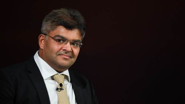 Akshay Shah, founder and chief investment officer at Kyma, at Bloomberg's Global Credit Forum in London, UK, on Thursday, Sept. 21, 2023. Cheap credit fueled global financial markets for more than a decade, but now markets are at a crossroads.