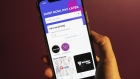 Rely, a buy now pay later (BPNL) app, is displayed on an iPhone in Singapore, on Sunday, June 6, 2021. The growing popularity of BNPL services among young Singaporeans is unnerving regulators and politicians who fear BNPL apps prey on 20-somethings who may be financially naive.