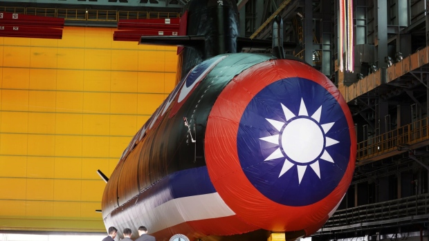 The Hai Kun submarine on Sept. 28.