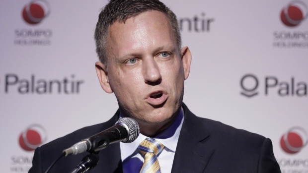 Palantir's Peter Thiel has described Britons’ affection for the NHS as “Stockholm Syndrome.” Photographer: Kiyoshi Ota/Bloomberg