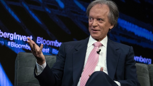 Bill Gross, fund manager of Janus Capital Management LLC, speaks during the Bloomberg Invest Summit in New York, U.S., on Wednesday, June 7, 2017. This invitation-only event brings together the most influential and innovative figures in investing for an in-depth exploration of the challenges and opportunities posed by the constantly changing financial, economic and regulatory landscape.