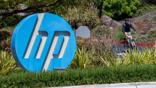 HP headquarters in Palo Alto, California, US, on Thursday, May, 11, 2023. HP Inc. is expected to release earnings figures on May 31. Photographer: David Paul Morris/Bloomberg