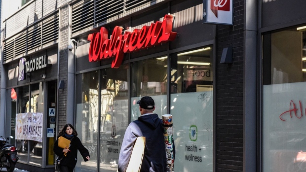 A Walgreens store in the Brooklyn borough of New York, US, on Tuesday, March 21, 2023. Walgreens Boots Alliance Inc. is scheduled to release earnings figures on March 28.