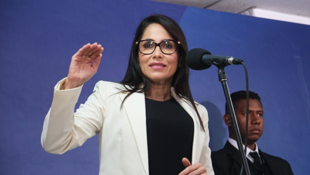 Ecuadorean candidate Luisa Gonzalez