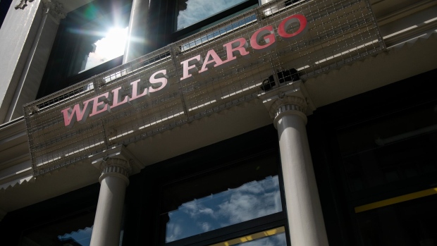 A Wells Fargo bank branch in New York, US, on Monday, July 3, 2023. Wells Fargo & Co. is scheduled to release earnings figures on July 14. Photographer: Michael Nagle/Bloomberg