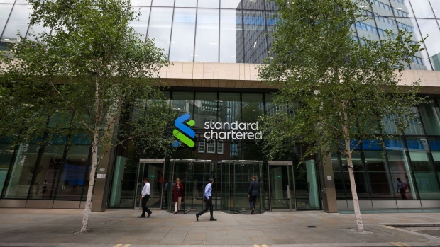 The Standard Chartered Plc offices in London, UK, on Tuesday, July 25, 2023. Photographer: Hollie Adams/Bloomberg