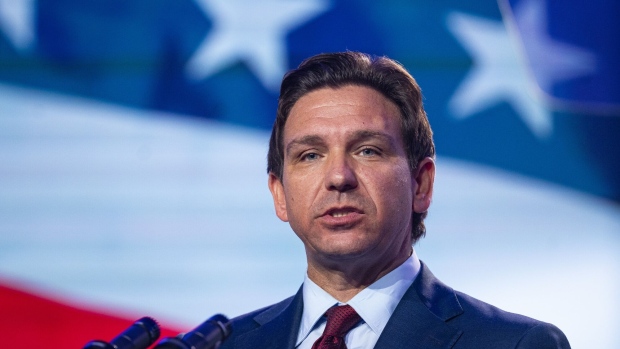 Ron DeSantis, governor of Florida and 2024 Republican presidential candidate, in Washington, DC, on Friday, Sept. 15, 2023.