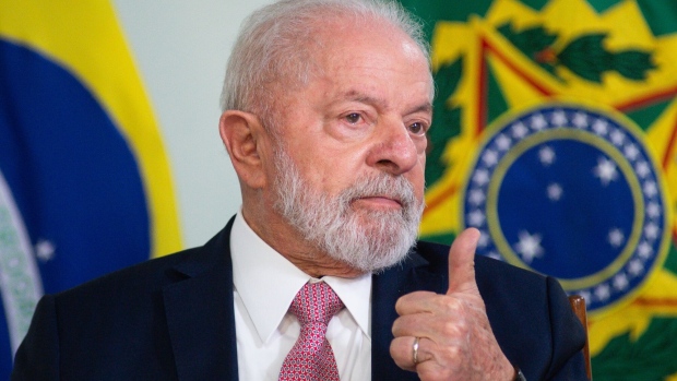 Luiz Inacio Lula da Silva, Brazil’s president, during meeting at Planalto Palace in Brasilia, Brazil, on Wednesday, Sept. 27, 2023.