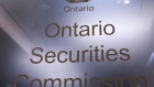 The Ontario Securities Commission (OSC) logo is displayed on the door to hearing rooms in Toronto, Ontario, Canada, on Thursday, Sept. 8, 2011. Canada's main securities regulator extended until Jan. 25 the cease-trade on the shares of Sino-Forest Corp., the Chinese forestry company it said may have committed fraud. Photographer: Norm Betts/Bloomberg