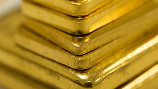 Gold bars.