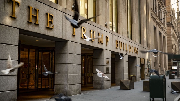The Trump Building, 40 Wall St. in New York.