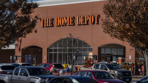 A Home Depot store in Glastonbury, Connecticut, US.