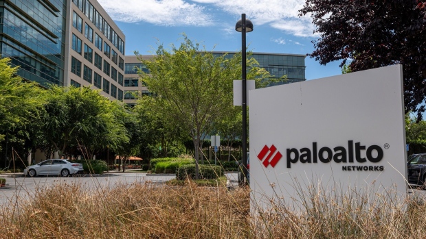 Palo Alto Networks headquarters in Santa Clara, California, US, on Monday, Aug. 14, 2023. Palo Alto Networks Inc. is scheduled to release earnings figures on August 18.