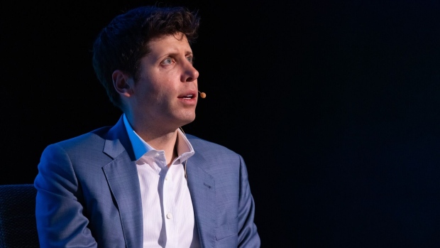 Sam Altman, chief executive officer of OpenAI, during a fireside chat organized by Softbank Ventures Asia in Seoul, South Korea, on Friday, June 9, 2023. 