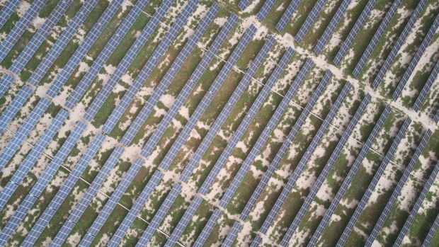 A solar power plant. Photographer: Mauricio Palos/Bloomberg