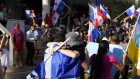 Protesters at Panama Supreme Court