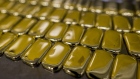 Unmarked gold bars at a gold and silver refinery operated by MMTC-PAMP India Pvt. Ltd., in Nuh, India, on Wednesday, Aug. 31, 2022. Anindito Mukherjee/Bloomberg