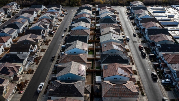 Homes in Rocklin, California.