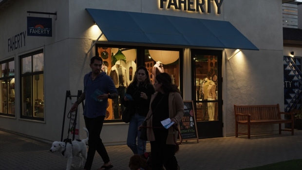 A Faherty clothing store at the One Paseo mixed-used development in San Diego, California, U.S., on Thursday, Oct. 21, 2021. A supply-chain crunch that stretches from overseas manufacturers into American ports and retail stores threatens the American holiday shopping season. Photographer: Bing Guan/Bloomberg