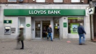 A Lloyds Bank branch in Brentwood, UK.
