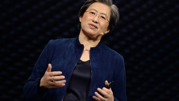 AMD CEO Lisa Su unveiled a new chip lineup that takes aim at Nvidia’s dominance.