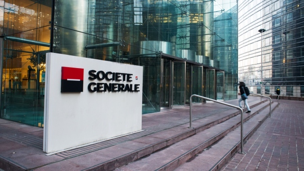 Societe Generale headquarters in Paris.