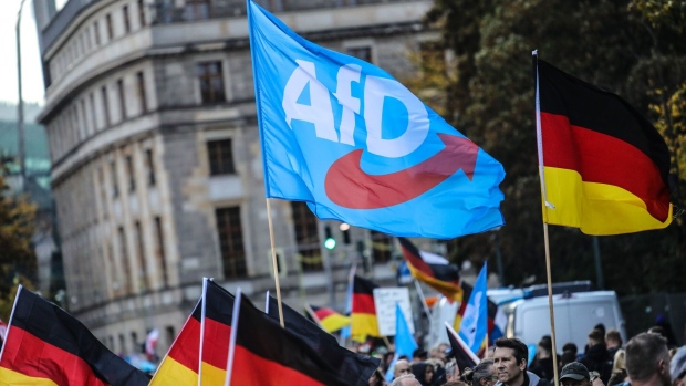 <p>The AfD has the strongest support of all parties in Saxony with 35%.</p>
