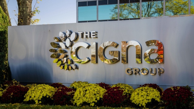 The Cigna Group headquarters in Bloomfield, Connecticut, US, on Friday, Oct. 27, 2023. The Cigna Group is scheduled to release earnings figures on November 2.