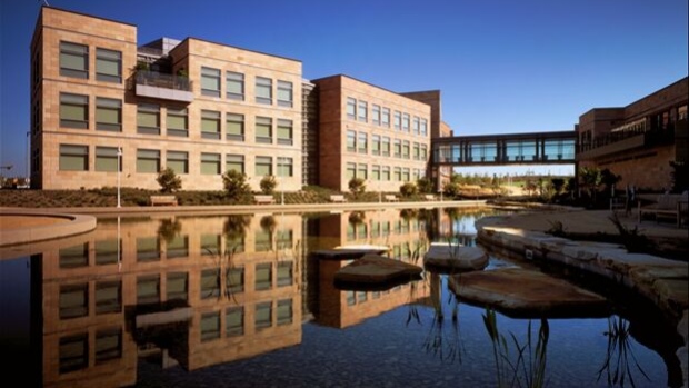 The headquarters of Illumina Inc. stands in San Diego.