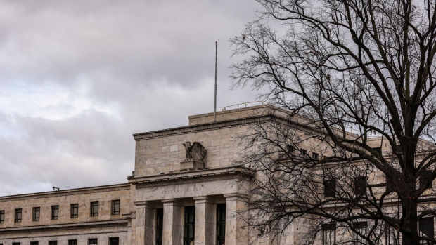 The Marriner S. Eccles Federal Reserve building in Washington, DC, US, on Thursday, Dec. 28, 2023. 