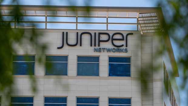 Juniper Networks headquarters in Sunnyvale, California, U.S., on Wednesday, June 2, 2021. More than five years later, the breach of Juniper's network remains an enduring mystery in computer security, an attack on America's software supply chain that potentially exposed highly sensitive customers including telecommunications companies and U.S. military agencies to years of spying before the company issued a patch.