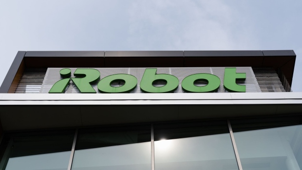 The iRobot headquarters in Bedford, Massachusetts, US, on Friday, June 16, 2023. Amazon.com Inc.'s proposed $1.7 billion deal to buy robot vacuum firm iRobot Corp. was given the all-clear by the UKs antitrust agency. Photographer: Sophie Park/Bloomberg