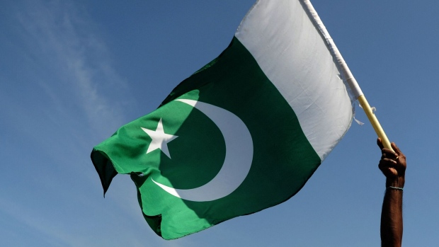 A Pakistan flag. Photographer: Ishara S. Kodikara/AFP/Getty Images