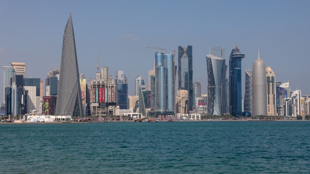 Qatar Financial Centre in Doha, Qatar.