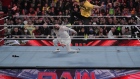 Wrestlers Logan Paul and Seth "Freakin" Rollins in WWE RAW event