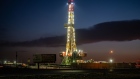 An oil drilling rig in Midland, Texas, US, on Thursday, March 2, 2023. 