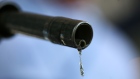 Gasoline drips out of a fuel nozzle at a gas station operated by INA Industrije Nafte d.d. in Rijeka, Croatia, on Monday, July 18, 2022. The European Union last week gave its final approval for Croatia to join the euro zone early next year as the region looks to strike a delicate balance between bringing down inflation and sustaining output as the region risks a total cut off of Russian gas. Photographer: Oliver Bunic/Bloomberg