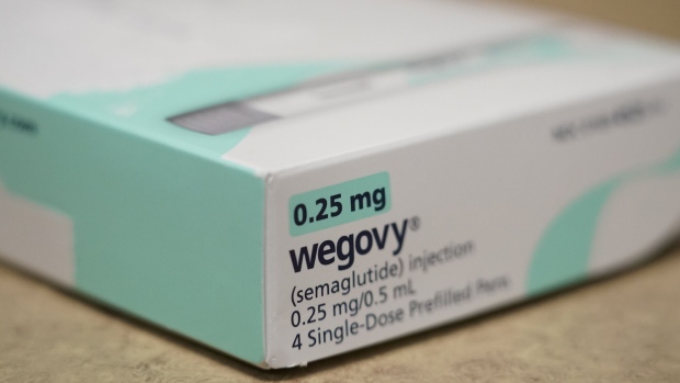 Novo Nordisk A/S Wegovy brand semaglutide medication. Photographer: George Frey/Bloomberg