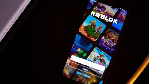 The Roblox app.