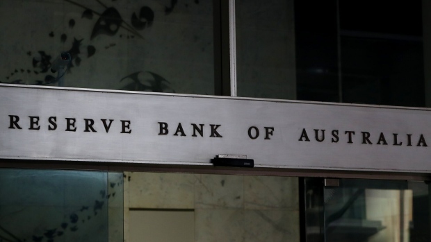 The Reserve Bank of Australia (RBA) building in Sydney, Australia, on Tuesday, Feb. 6, 2024. Australia’s central bank is widely expected to hold interest rates at a 12-year high at its first meeting of the year today. Photographer: Lisa Maree Williams/Bloomberg