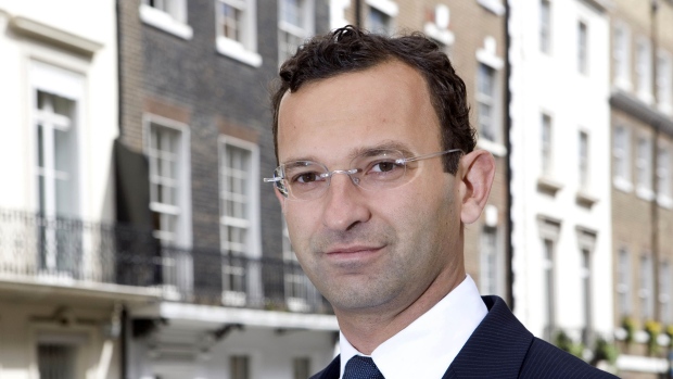 Cevdet Caner, former chief executive officer of Level One investment company, poses in the Mayfair district of London, U.K., on Tuesday, May 12, 2009. Caner, the man at the center of Germany's second-largest real estate insolvency, is fighting eviction from his 20 million-pound  ($30 million) London townhouse, complete with basement swimming pool. Credit Suisse Group AG and other lenders just want him out. Photographer: Chris Ratcliffe/Bloomberg News