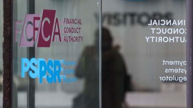 The Financial Conduct Authority in London.